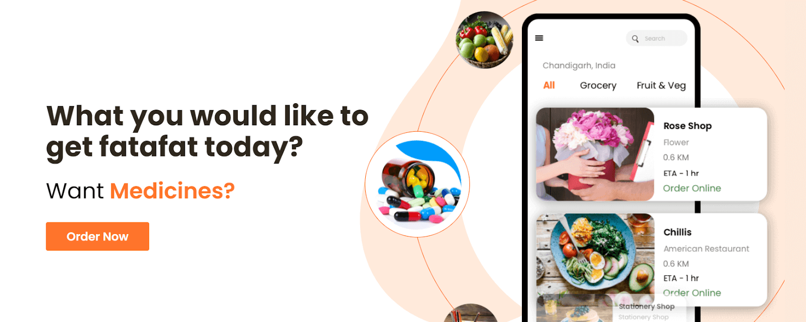 create ordering app