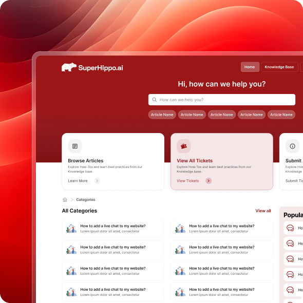 Empower Customers with Self-Service