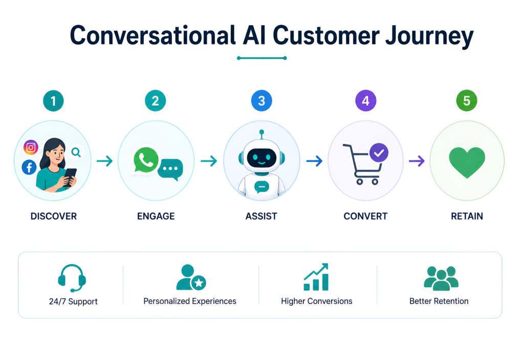 Conversational AI customer engagement strategy
