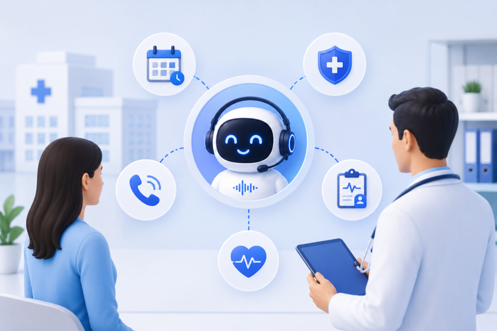 AI Voice Agent for healthcare appointment scheduling and reminders